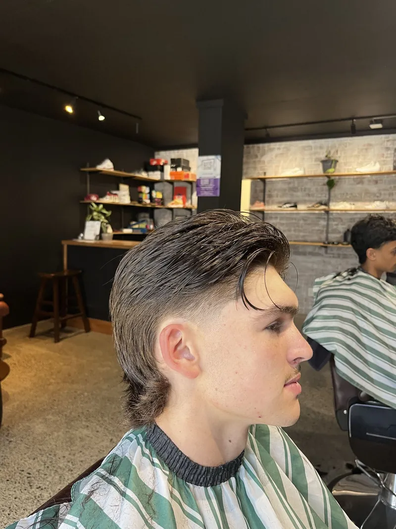 Modern mullet, taper